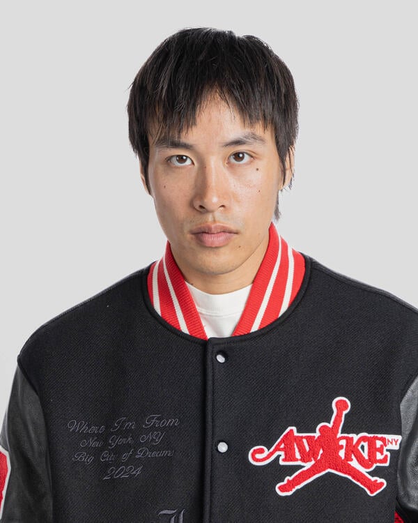 Air Jordan x AWAKE NY VARSITY JACKET | FQ5439-657 | AFEW STORE